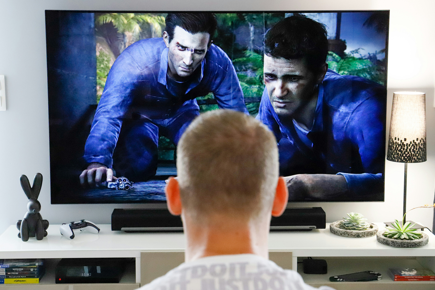 Schlieren auf einem gereinigten Bildschirm